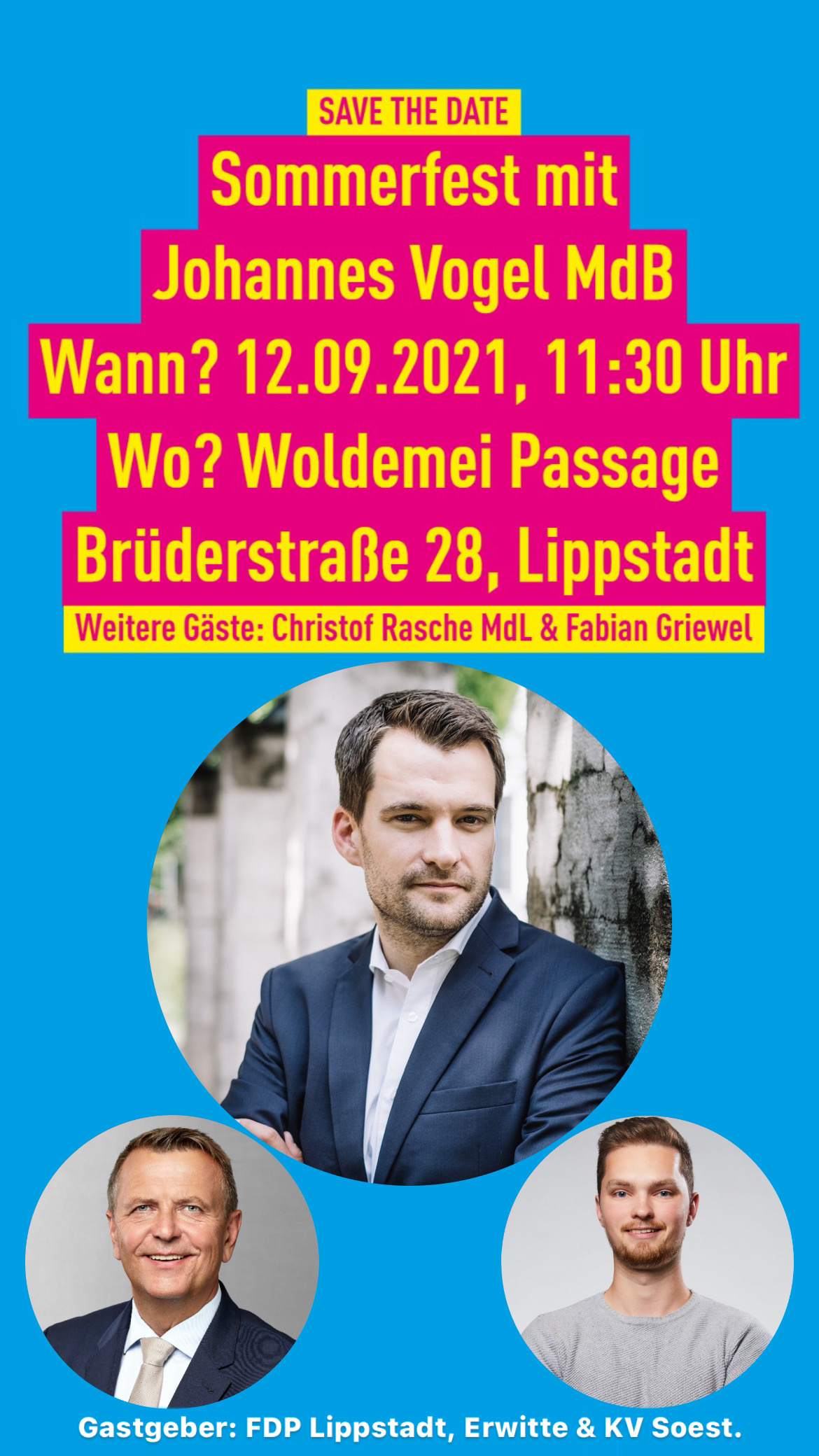Johannes Vogel zu Gast in Lippstadt 