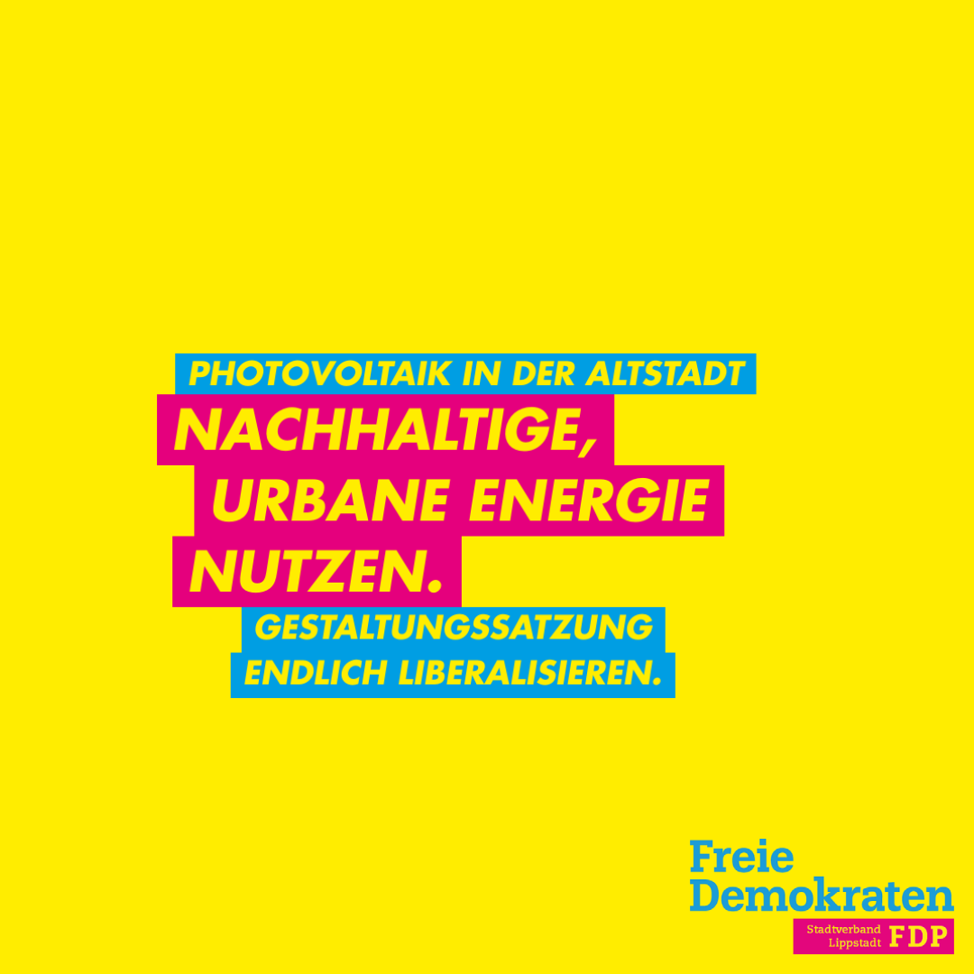 Liberale Gestaltungssatzung