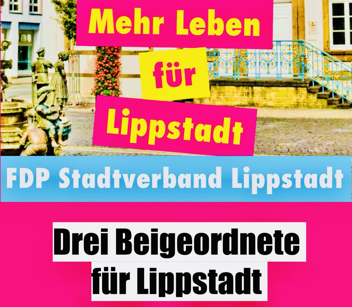 Liberale fordern drei Beigeordnete für Lippstadt