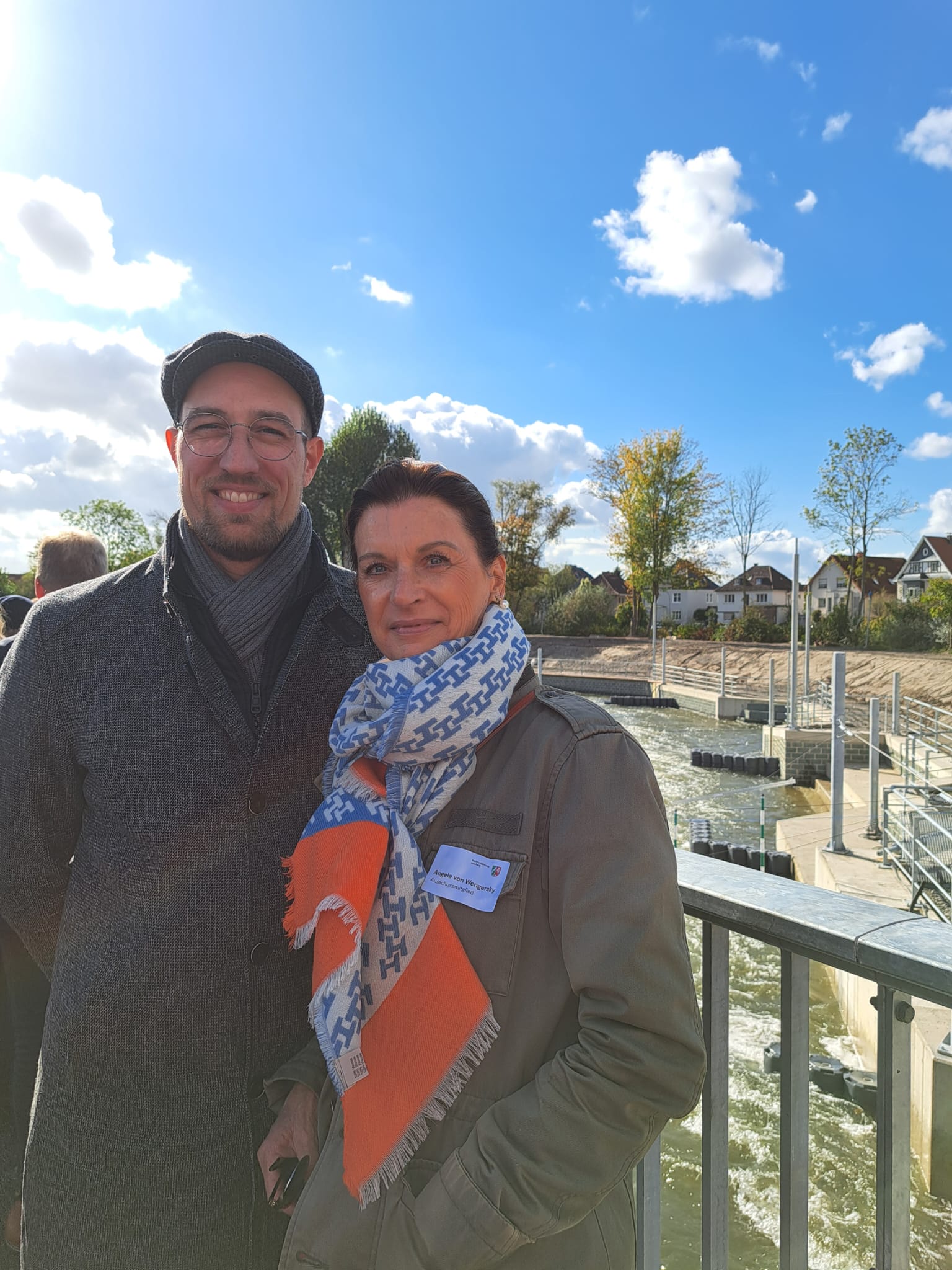 Torben Terwey und Angela von Wengersky waren für die FDP Lippstadt mit dabei