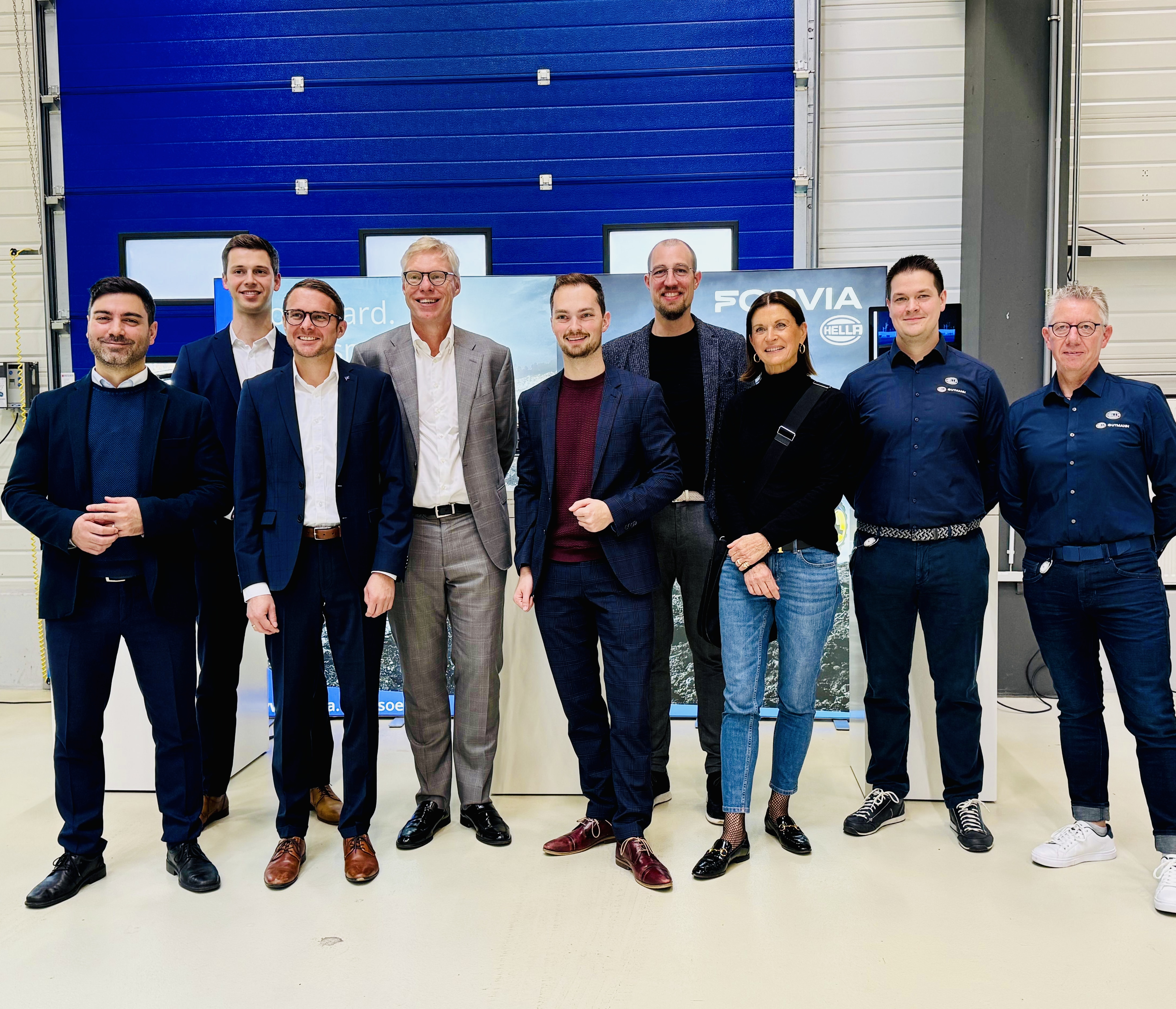FDP Delegation bei Forvia Hella in Lippstadt 