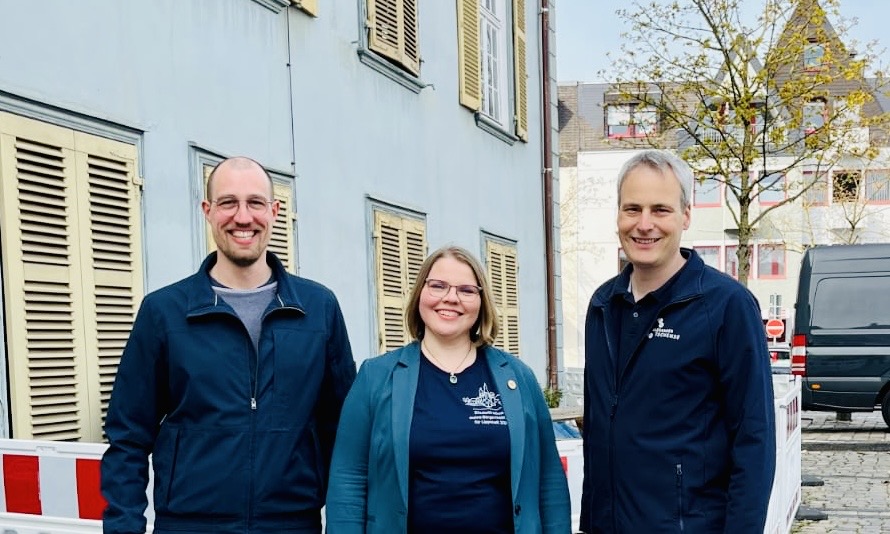 v.l. Dr. Torben Terwey (FDP / CDL), Elisabeth Körner (Grüne), Alexander Tschense (parteilos)