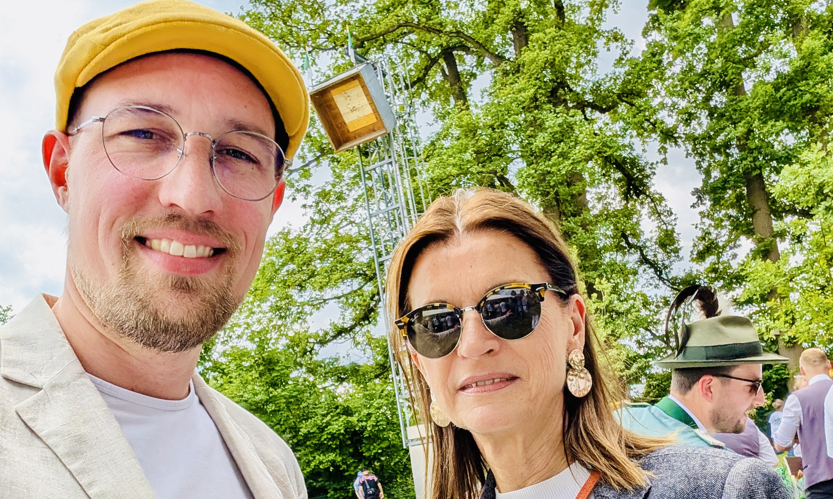FDP / CDL Bürgermeisterkandidat Dr. Torben Terwey mit Angela von Wengersky 