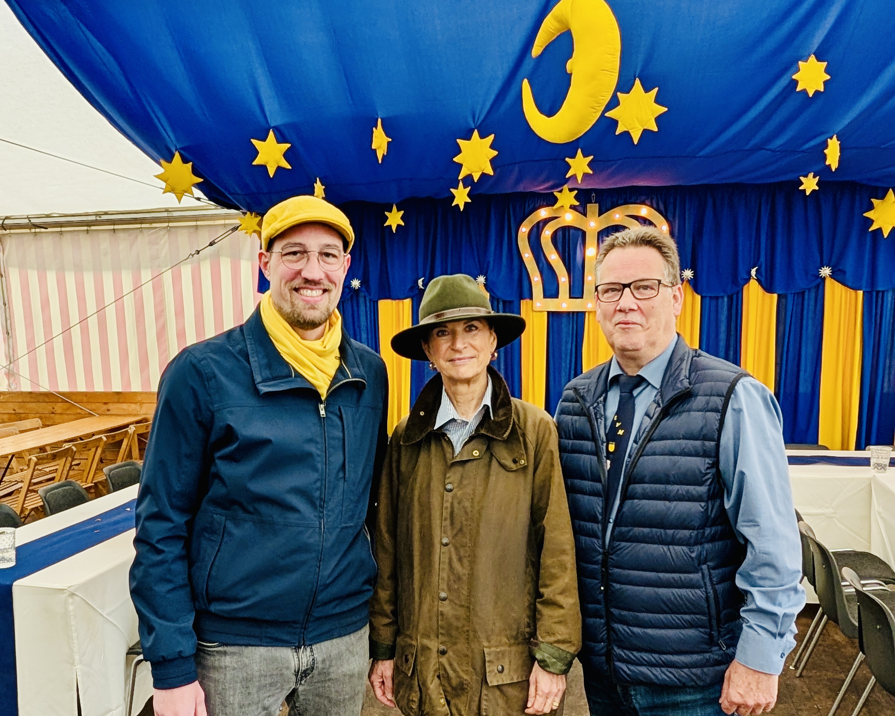 Dr. Torben Terwey, Angela von Wengersky (FDP) & Werner Steinkamp (CDL)  