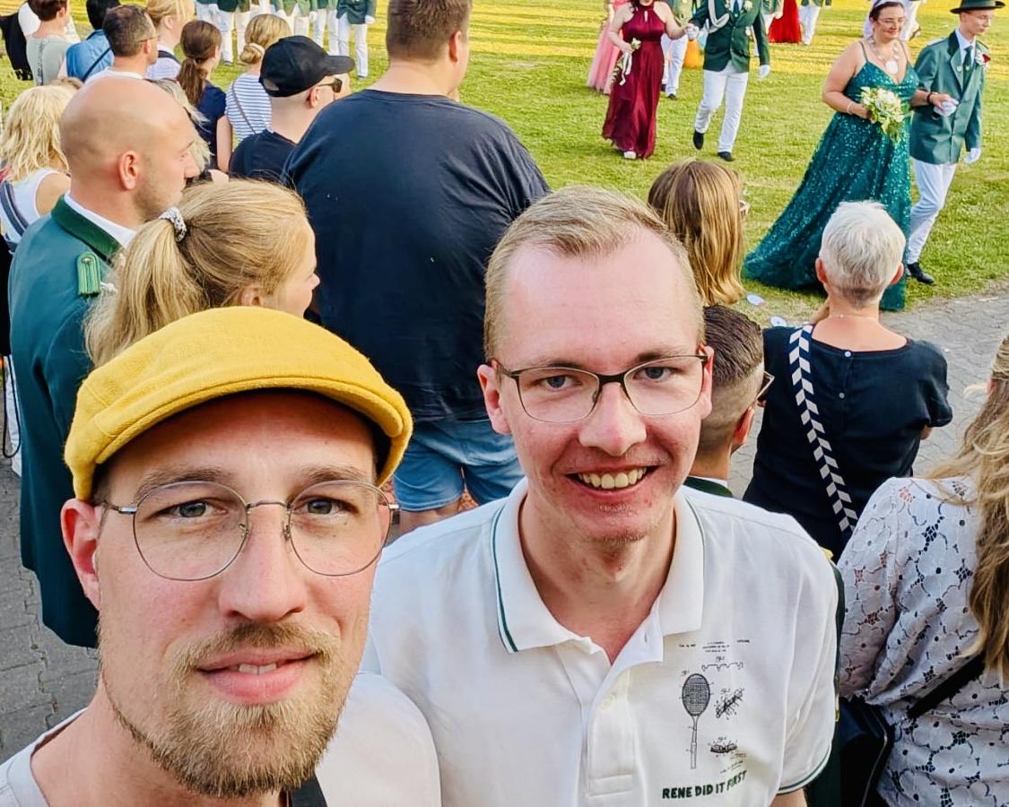 Dr. Torben Terwey und Maximilian Kleine