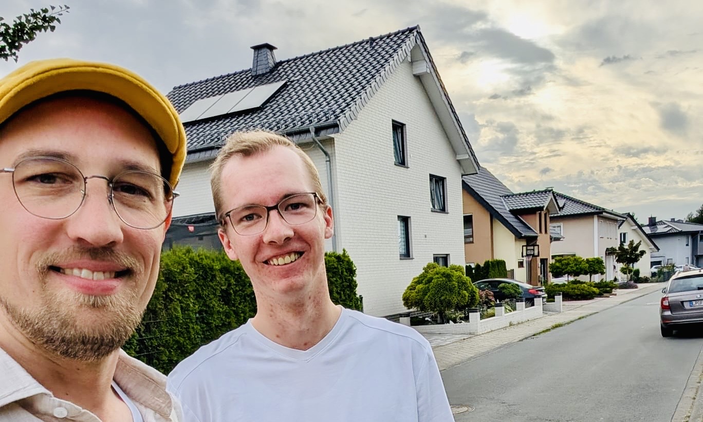 Dr. Torben Terwey und Maximilian Kleine im Süden unterwegs