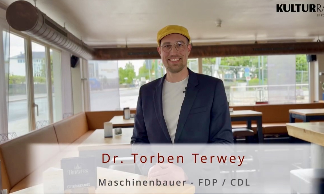 Bürgermeisterkandidat Dr. Terwey im Gespräch mit dem Kulturrat