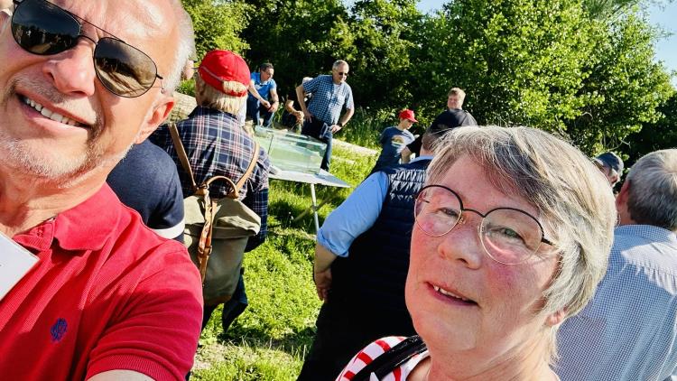 FDP Stadtverbandsvors. Jürg Haseloff und Christa Lewen (CDL) 