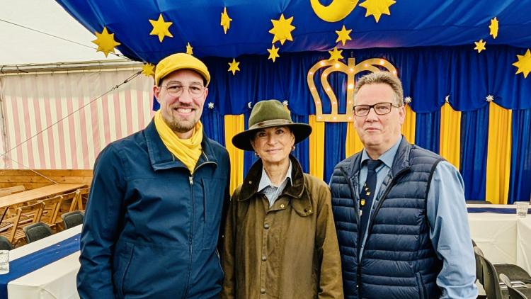 Dr. Torben Terwey, Angela von Wengersky (FDP) & Werner Steinkamp (CDL)