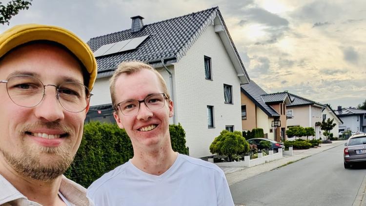 Dr. Torben Terwey und Maximilian Kleine im Süden unterwegs