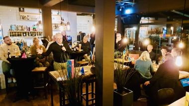 Frank Schäffler im Gespräch mit der kommunalen FDP