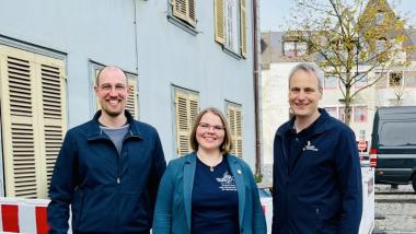 v.l. Dr. Torben Terwey (FDP / CDL), Elisabeth Körner (Grüne), Alexander Tschense (parteilos)