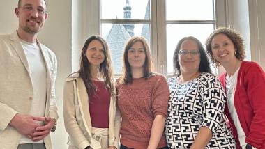 Dr. Torben Terwey im Gespräch mit der Stadtschulpflegschaft