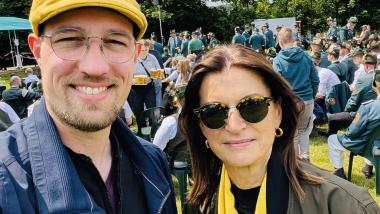 Dr. Torben Terwey + Angela von Wengersky in Overhagen