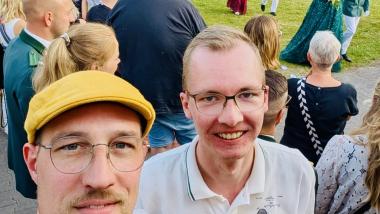 Dr. Torben Terwey und Maximilian Kleine