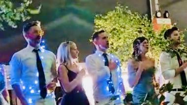 Hofstaat beim Schützenfest in Hörste-Garfeln