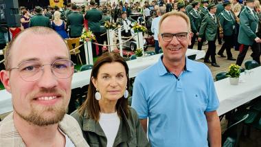 dr. Torben Terwey, Angela von Wengersky und Helmut Lenninghaus