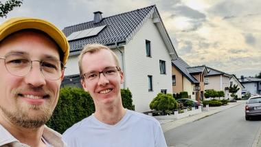 Dr. Torben Terwey und Maximilian Kleine im Süden unterwegs